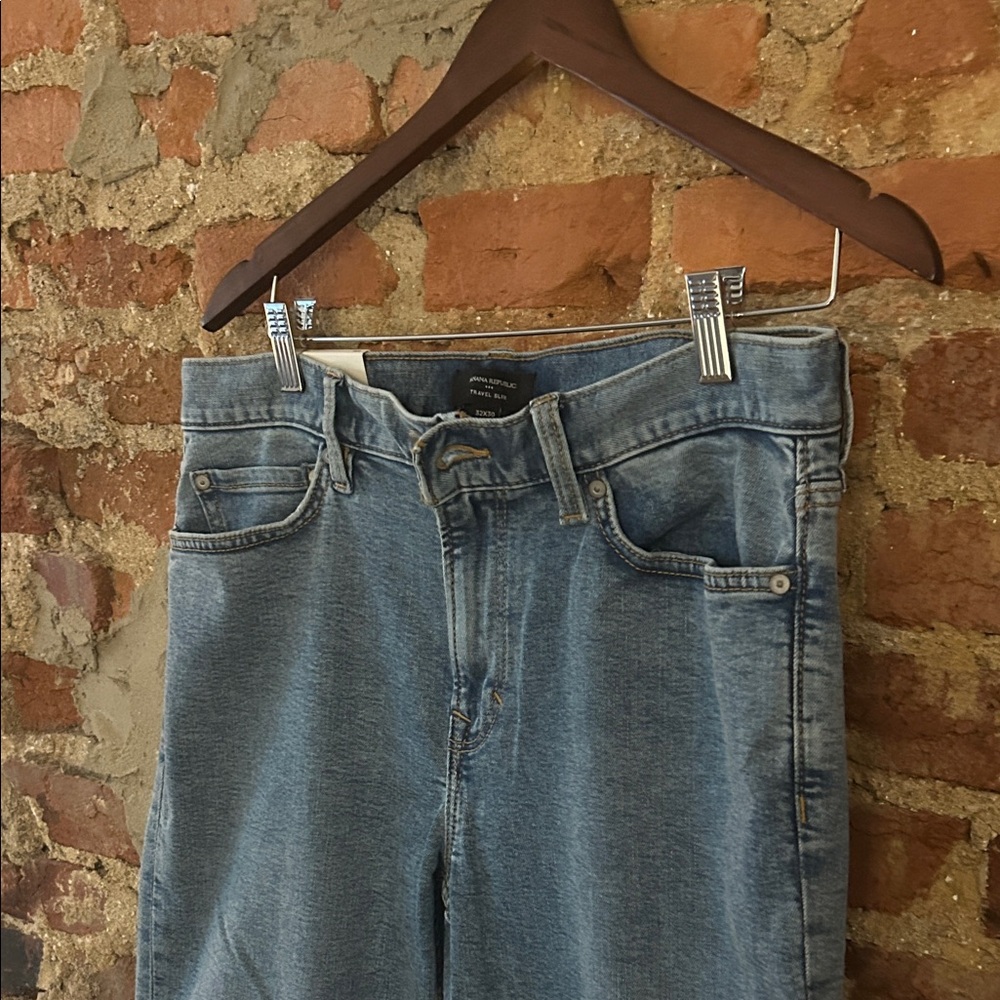 🍌 NWT Banana Republic Slim Travel Jean - Picture 2 of 6